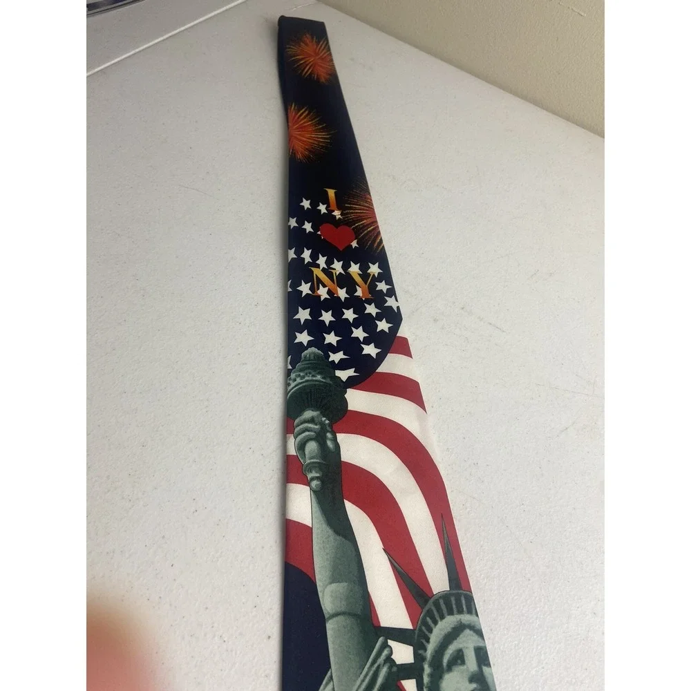 Rene Chagal  I ❤️ New York Neck Tie Striped 56